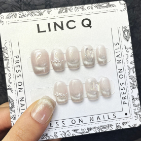 Linc Q Press on Nails Tips #54 Short 00054