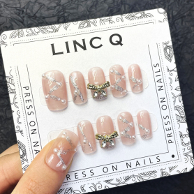 Linc Q Press on Nails Tips #59 Short 00059