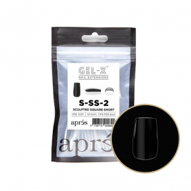 Apres Gel-X Individual Tips Sculpted Square Short 50PK SSS2