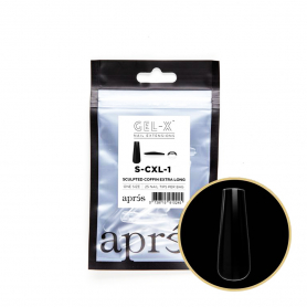 Apres Gel-X Tips Sculpted Coffin Extra Long 25PK SCXL1/10252