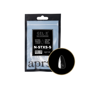 Apres Gel-X Tips Natural Stiletto X-Short Refill NSTXS5