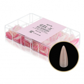 Apres Gel-X Tips B/C Natural Stiletto Medium 500Pcs 87773