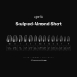 Apres Gel-X Tips Sculpted Almond Short 600Pcs 40087