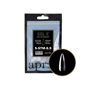 Apres Gel-X Tips Sculpted Stiletto Medium Refill Bag SSTM6.5