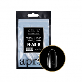 Apres Gel-X Soft Gel Tips Natural Almond Short 50Pcs N-AS-5