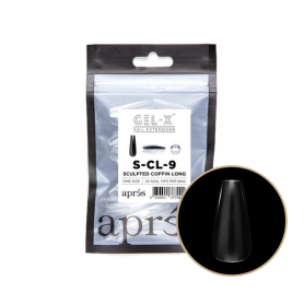 Apres Gel-X Individual Tips Sculpted Coffin Long 50PK SCL9