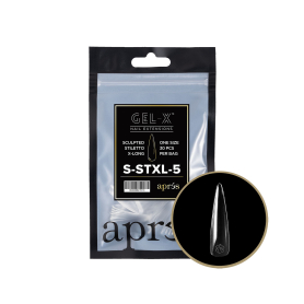 Apres Gel-X Sculpted Stiletto Extra Long 25PK SSTXL5/91029