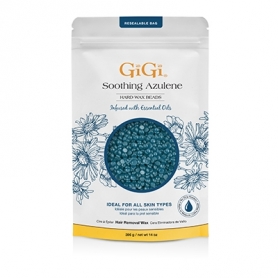 Gigi Soothing Azulene Hard Wax Beads 32 oz 03140