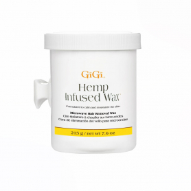 Gigi Microwave Hair Removal Wax 8 fl oz - Hemp Infused 09180