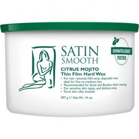 Satin Smooth Citrus Mojito Thin Film Hard Wax 14 oz 814147