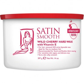 Satin Smooth Wild Cherry Wax Vitamin E 14oz 814131/27934