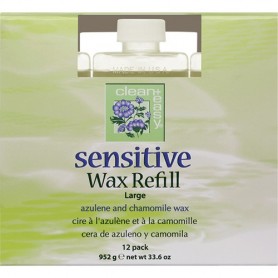 C&E Sensitive Large Roll-On Wax Refill 33.6 oz 12pk 41212