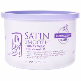 Satin Smooth Honey Wax With Vitamin E 14 oz. 14141