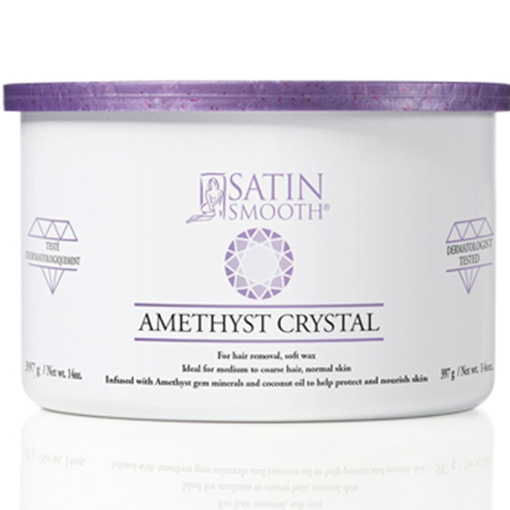 Satin Smooth Amethyst Crystal Soft Wax SSW | Swan Beauty