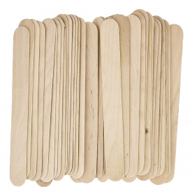 Silver Star Wooden Waxing Spatula 150MM 500PCS FH MB1