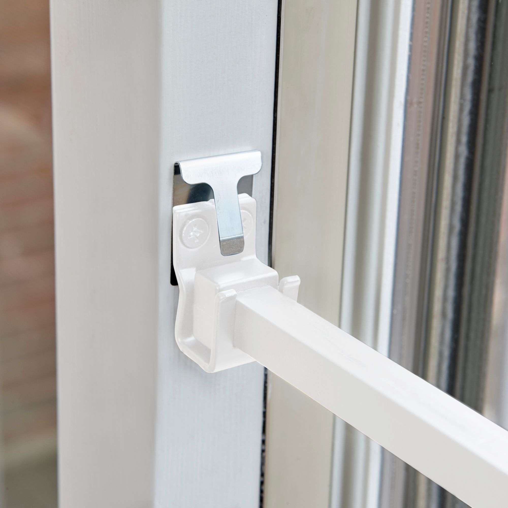 Patio Door Security Bar & Window Security Bar With Anti-Lift Lock (Bundle)