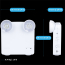 Rechargeable Battery-Powered LED Emergency Light (2-pack)