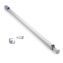 Discontinued: Patio Door Security Bar With Anti-Lift Lock, Anodized