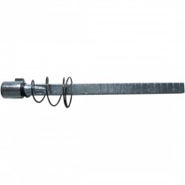 Replacement Spindle & Spring For Doors Up To 2.125", Zinc