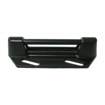 Discontinued: Spring-Loaded Strike For Fixed Latches, Black