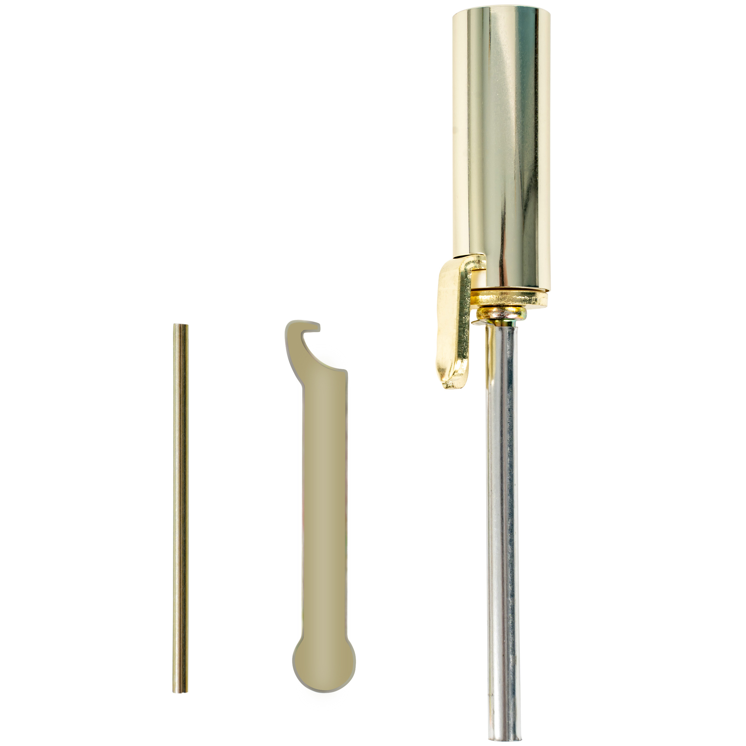 Polished Brass Hinge Pin Door Closer (2-Pack) Polished Brass Hinge Pin Door Closer (2-Pack)