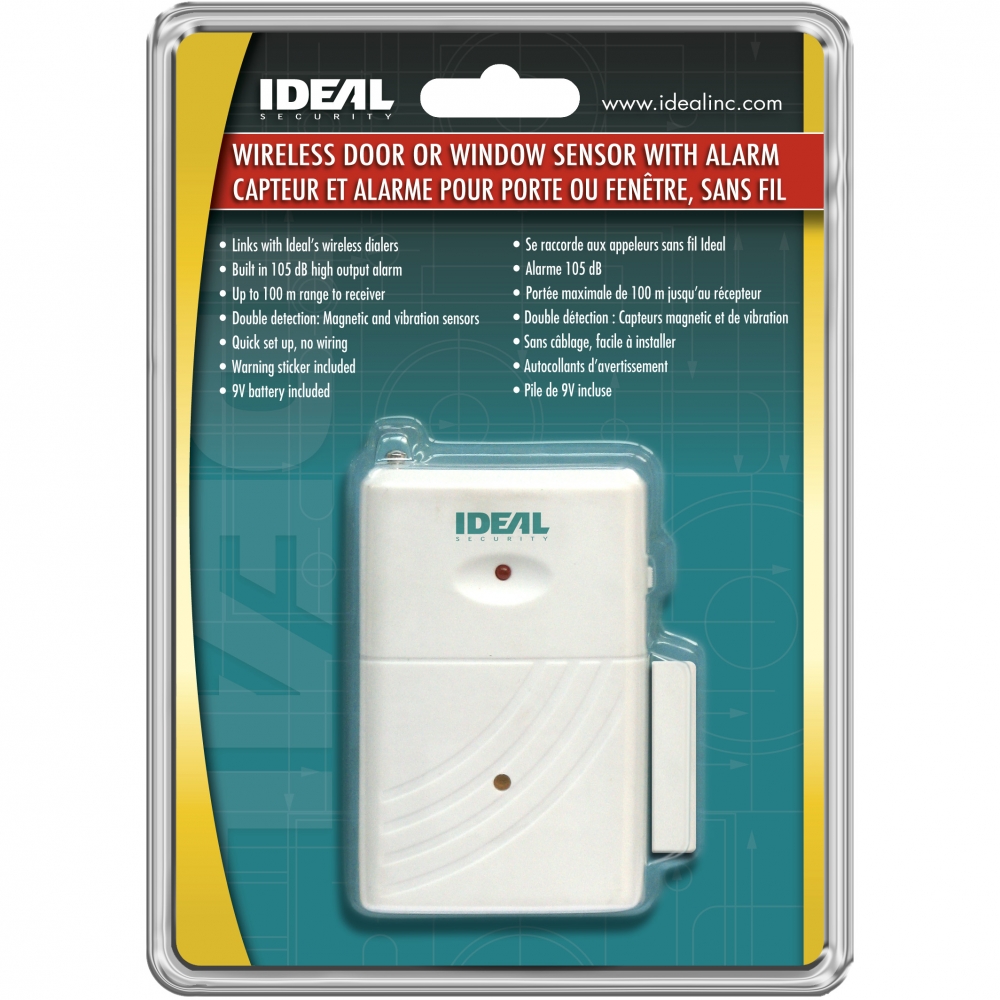 Discontinued: Door And Window Contact & Vibration Alarm, Wireless