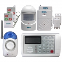 Discontinued: 7-Piece Wireless Alarm System With Dialer
