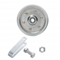 Garage Door Pulley, 4 With Fork And Bolt