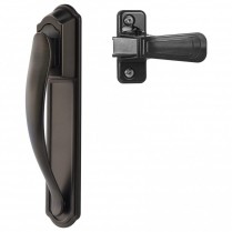 Discontinued: DX Pull Handle Set With Back Plate, Oil Rubbed Bronze