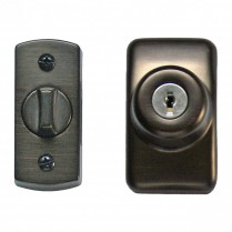 Discontinued: Keyed Deadbolt, Oil Rubbed Bronze