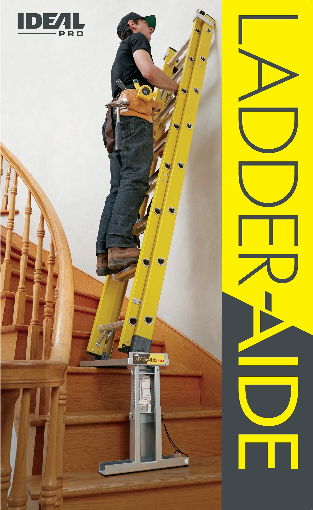 LadderAide Pro Poster (for Easel POP) Ideal Security Inc