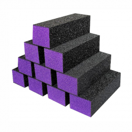 Dixon 3-Way Buffers Purple Black Grit60/100 Pack10 22315