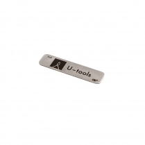 U-Tools Stainless Steel Base For Buffer 70mm x 18mm #1501