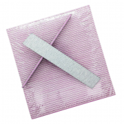 Nail File Jumbo Zebra 100/100 Washable Serrated Lavend 24126