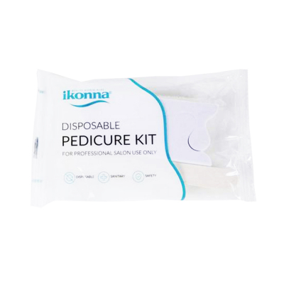 Ikonna White Disposable Pedicure Kit 4Pcs DMP4C