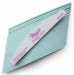 Magic Economy Shaper Zebra Nail File Grit 150/150