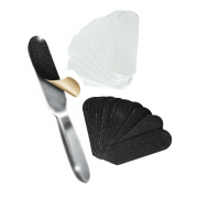 Cuccio Pedi File Refill Paper Black 60 Grit 42Pcs CNFL2503