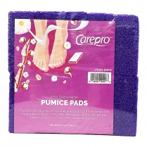 Carepro Pumice Pads Purple Medium 40 Pcs (PPAD-S4PU)