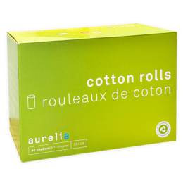 Aurelia Cotton Rolls #2 Medium 1-1/2 x 3/8 CR1538