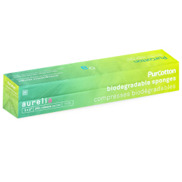 Aurelia PurCotton Non-Woven 200 Sponges 2" x 2"/4-Ply - 1122