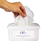 DawnMist Baby Wipes 7"x8" Unscented 80/tub BWU4340 01274