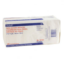 DuSoft Non-Woven Sponges 4"x4" 4 Ply, 200 ct. - 94144