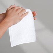 Silver Star White Towel 13" x 13" 1.2 Lbs 1DZ 01313