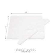 Silkline Nail Care Towel Plastic Backing SLNLTOWELS 02314