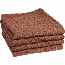 Dannyco Cotton Towels Deluxe 16"x27" 1Dozen - Brown #10005