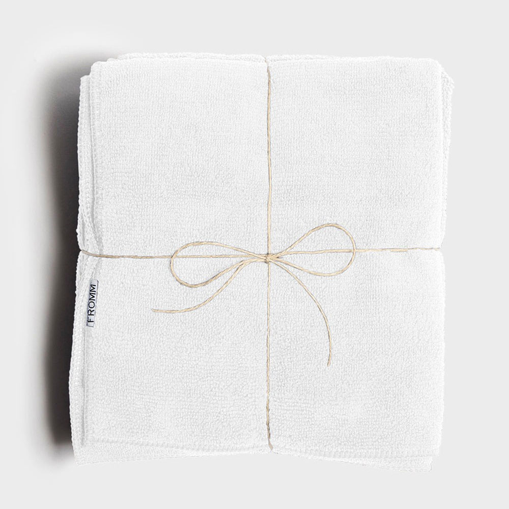FROMM Softees Air Microfiber Towels 10PK White 45048
