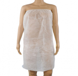 Disposable Gown Body Wraps White 90cmx154cm 10PK CBW26