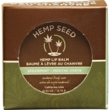 Earthly Body Hemp Seed Lip Balm Tin 0.45oz Spearmint HSL500T