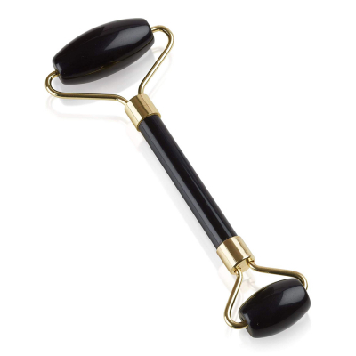 Zoe Ayla Black Obsidian Facial Roller OBSIDIAN-ROLL/00267