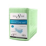 Cre8tion Disposable Manicure Poly Backed Mat 125pcs 10463